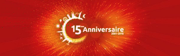 15ème anniversaire