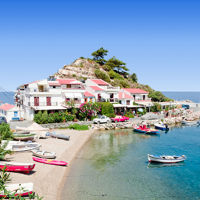 Vol Paris - Samos