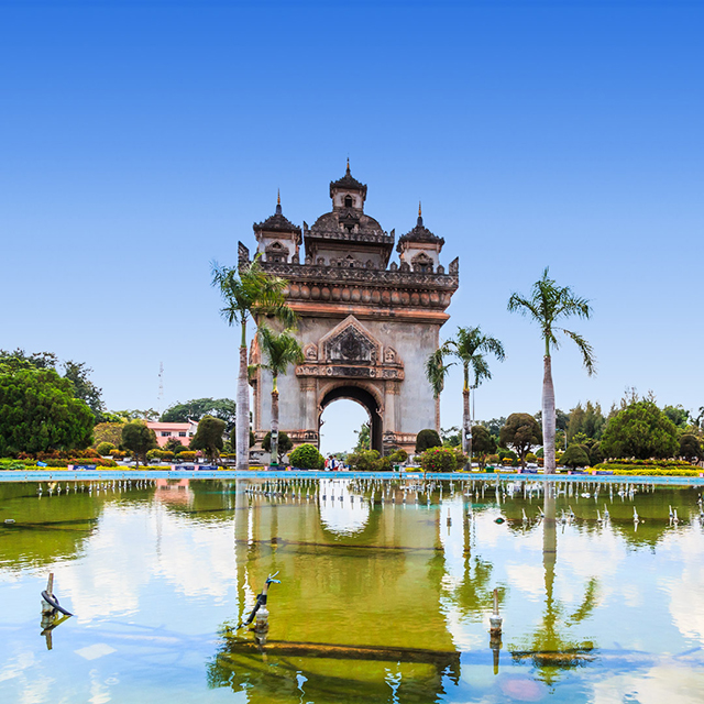 Vol Paris - Vientiane