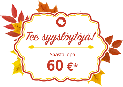 Tee syyslöytöjä!