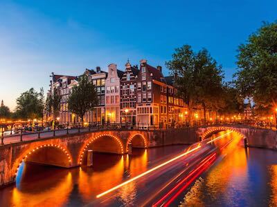 Book flights from Cluj-Napoca to Amsterdam with Blue Air