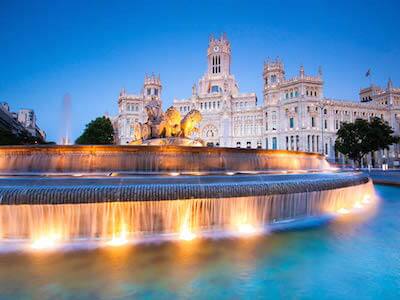 Book flights from Zurich to Madrid with Air Europa