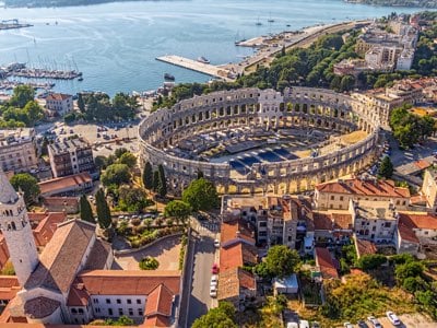 Book flights from Zagreb to Pula with Croatia Airlines