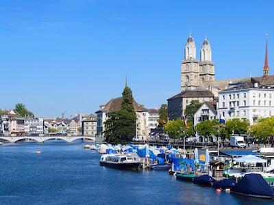 Flights from Athens to Zurich with Aegean Airlines